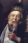 The Bean King [detail] by Jacob Jordaens